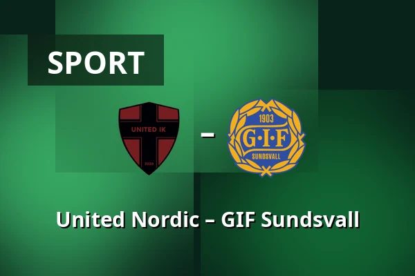 United Nordic – GIF Sundsvall — Sodertalje Fotbollsarena, Södertälje