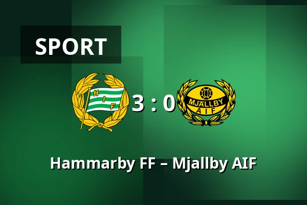 Hammarby FF – Mjallby AIF — 3Arena, Stockholm