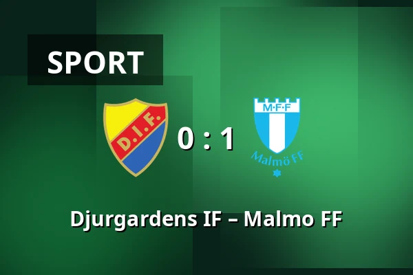 Djurgardens IF – Malmo FF — 3Arena, Stockholm