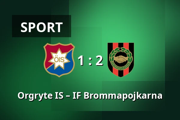 Orgryte IS – IF Brommapojkarna — Gamla Ullevi, Göteborg
