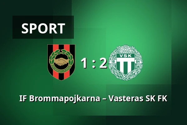 IF Brommapojkarna – Vasteras SK FK — Grimsta IP, Stockholm