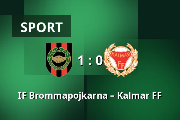 IF Brommapojkarna – Kalmar FF — Grimsta IP, Stockholm