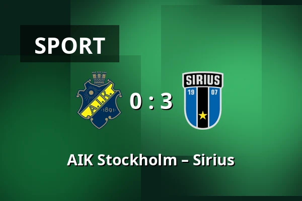 AIK Stockholm – Sirius — Strawberry Arena, Solna