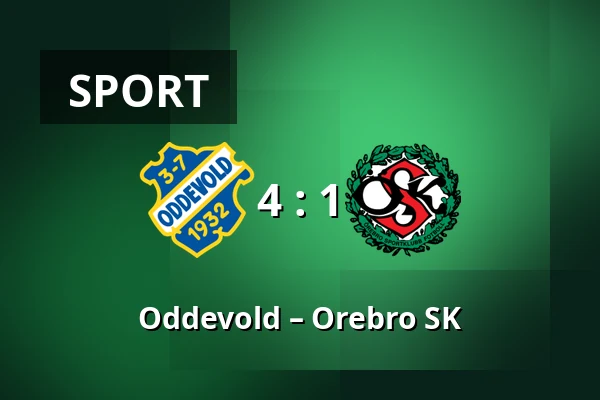 Oddevold – Orebro SK — Rimnersvallen, Uddevalla