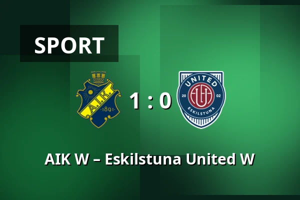 AIK W – Eskilstuna United W — Skytteholms IP, Solna
