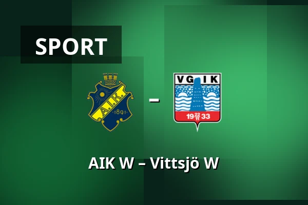 AIK W – Vittsjö W — Skytteholms IP, Solna