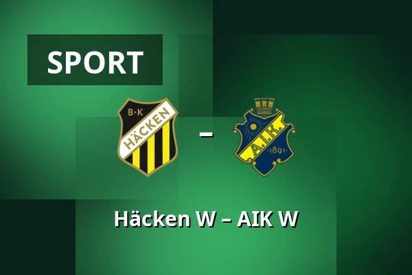 Häcken W – AIK W — Nordic Wellness Arena, Göteborg