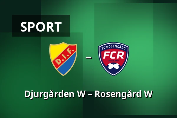 Djurgården W – Rosengård W — Stockholms Olympiastadion, Stockholm