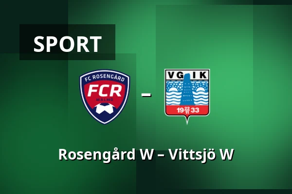 Rosengård W – Vittsjö W — Malmo IP, Malmö