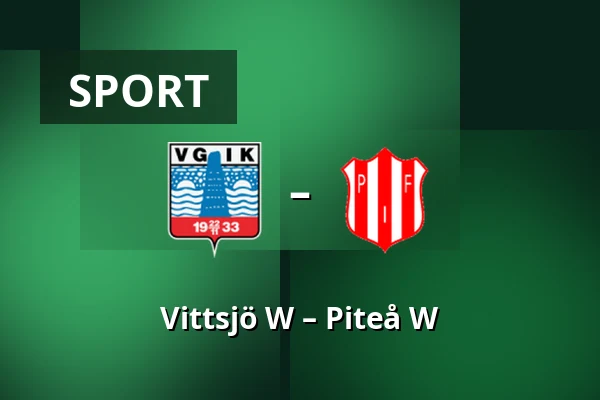 Vittsjö W – Piteå W — Vittsjo, Vittsjo