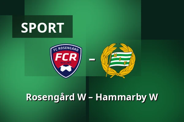 Rosengård W – Hammarby W — Malmo IP, Malmö