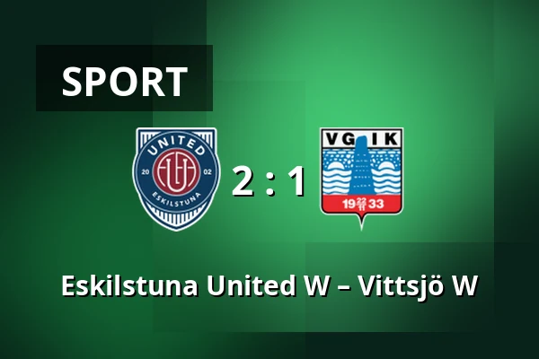 Eskilstuna United W – Vittsjö W — Tunavallen, Eskilstuna