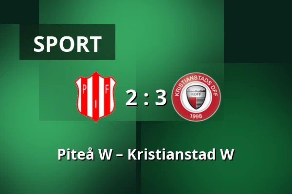 Piteå W – Kristianstad W — LF Arena, Piteå
