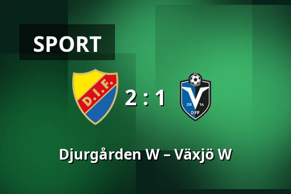 Djurgården W – Växjö W — Stockholms Olympiastadion, Stockholm