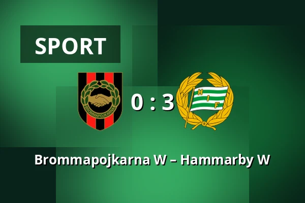 Brommapojkarna W – Hammarby W — Grimsta IP, Stockholm