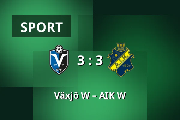 Växjö W – AIK W — Visma Arena, Växjö