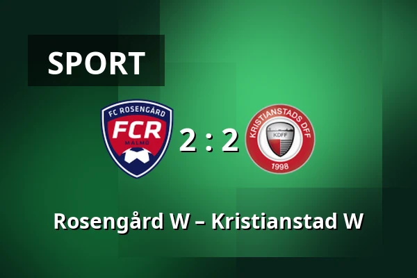 Rosengård W – Kristianstad W — Malmo IP, Malmö