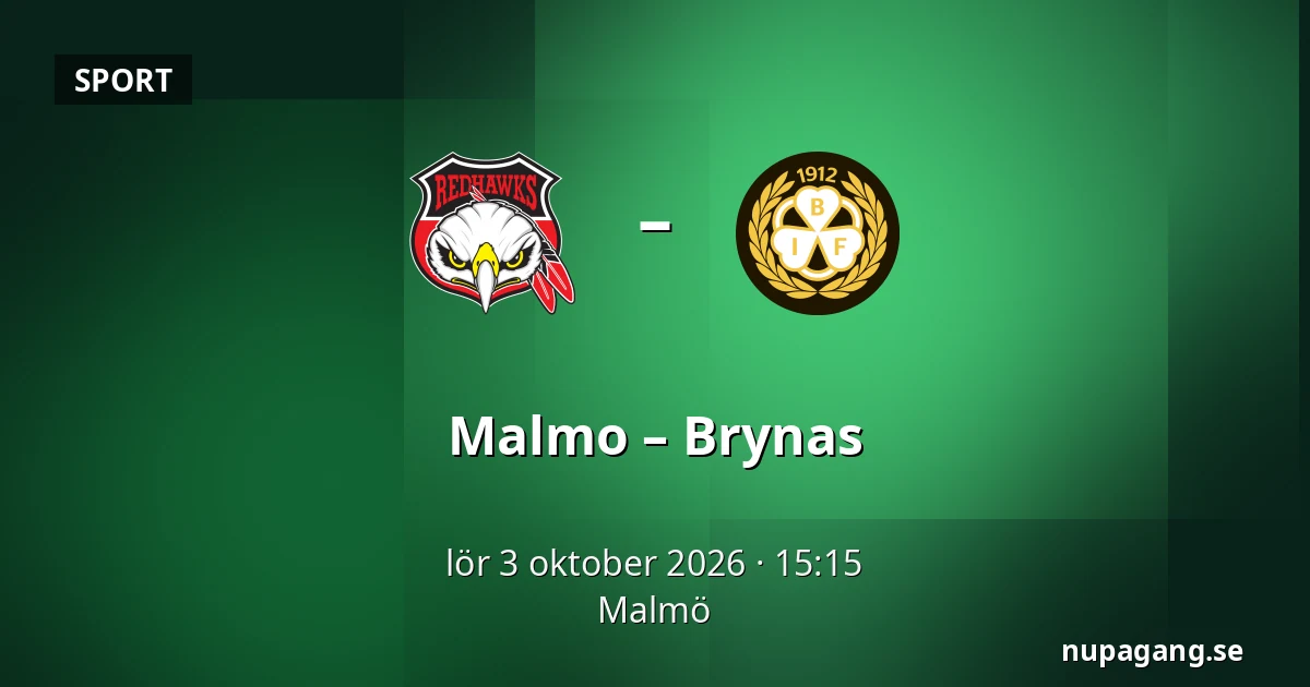 Malmo – Brynas — Malmö
