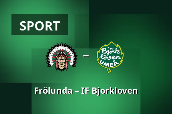 Frölunda – IF Bjorkloven — Göteborg