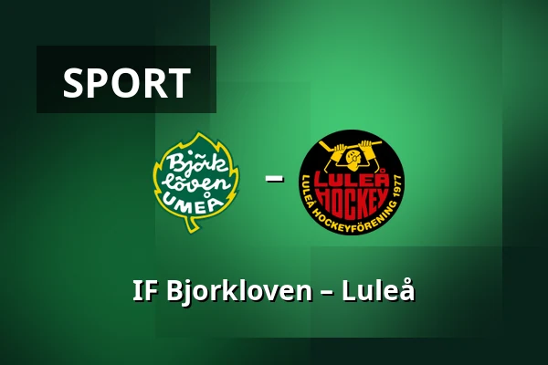 IF Bjorkloven – Luleå — Umeå
