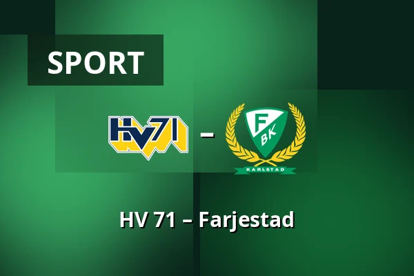 HV 71 – Farjestad — Jönköping