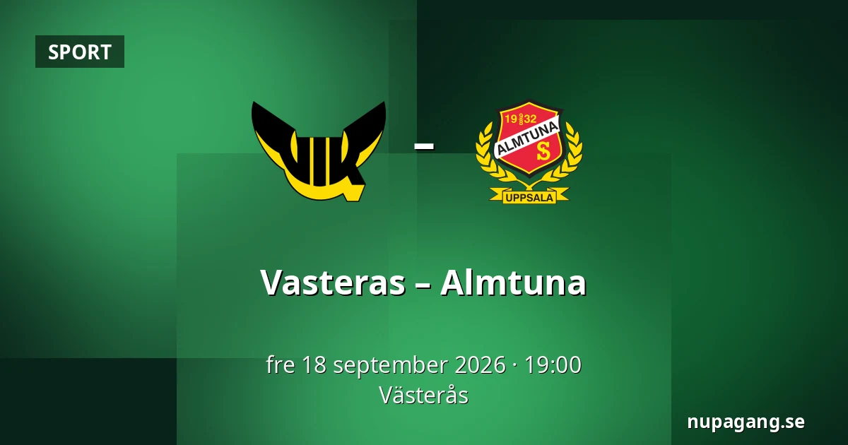 Vasteras – Almtuna — Västerås