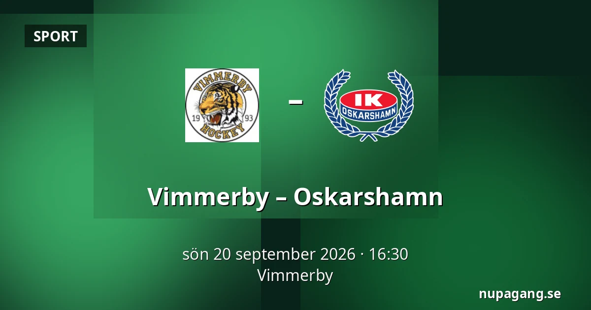Vimmerby – Oskarshamn — Vimmerby