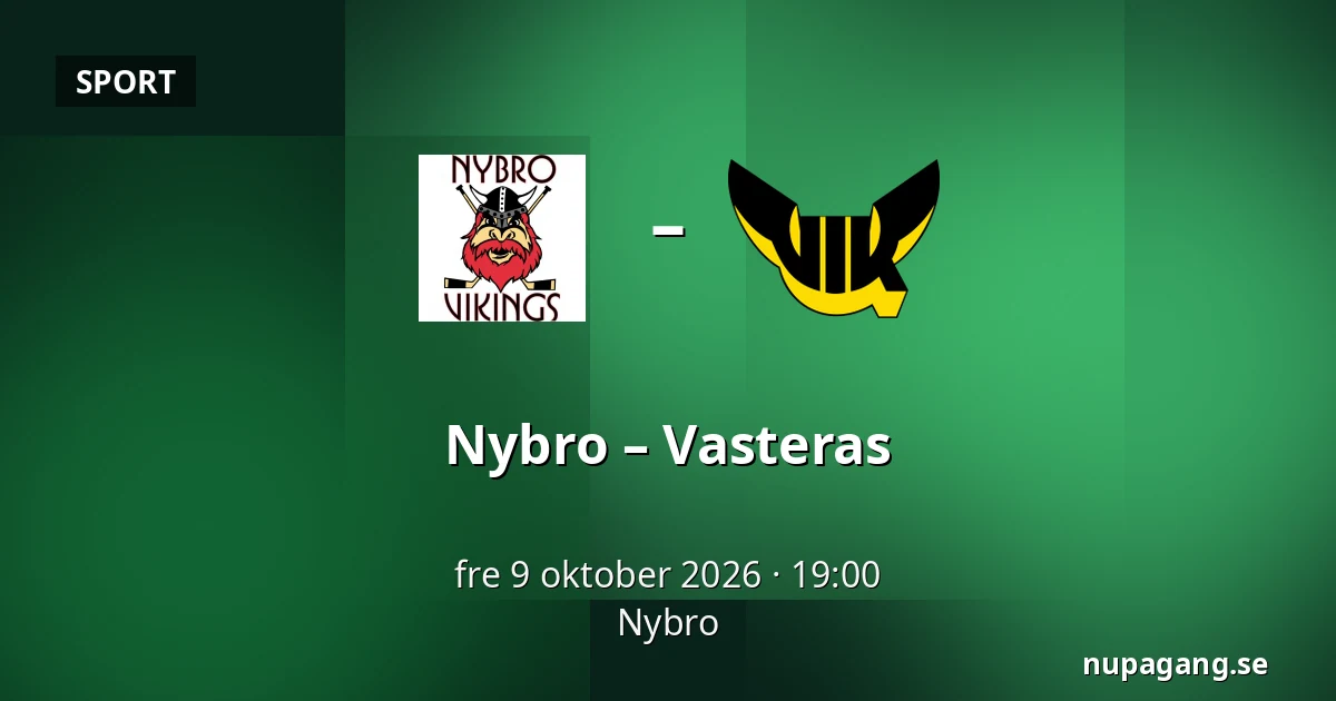 Nybro – Vasteras — Nybro