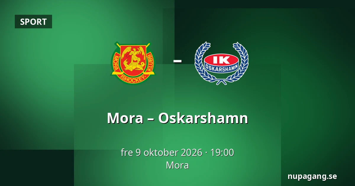 Mora – Oskarshamn — Mora