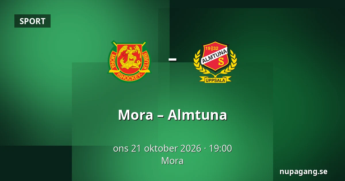 Mora – Almtuna — Mora