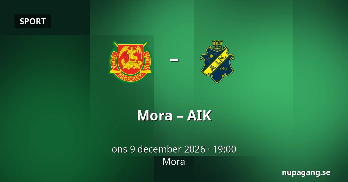 Mora – AIK — Mora