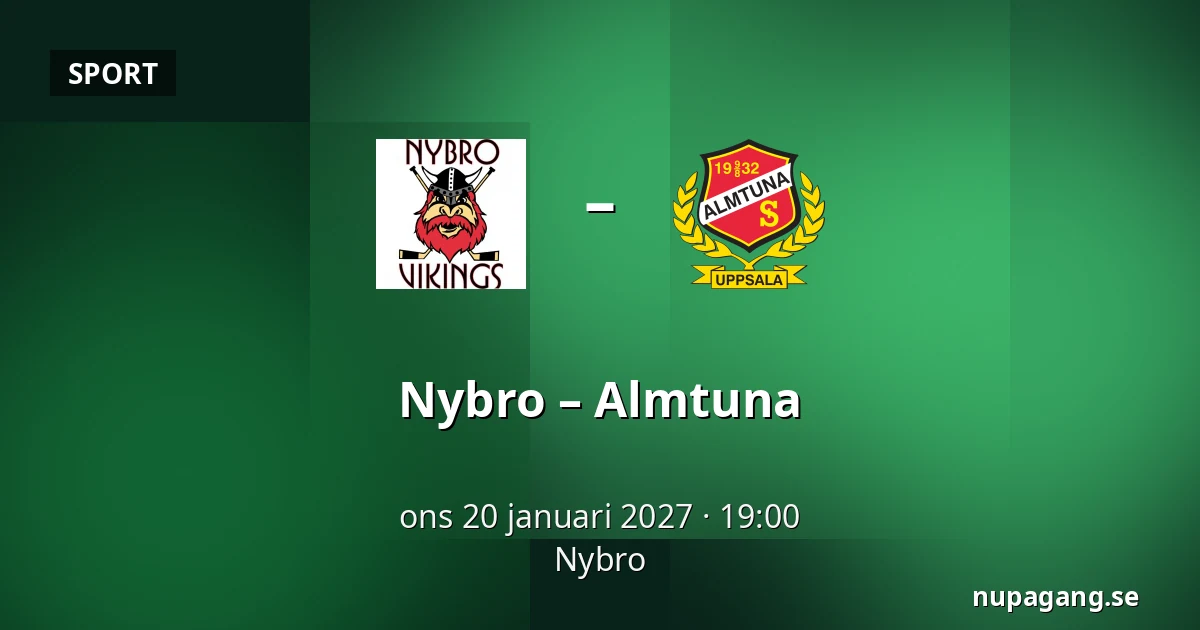 Nybro – Almtuna — Nybro