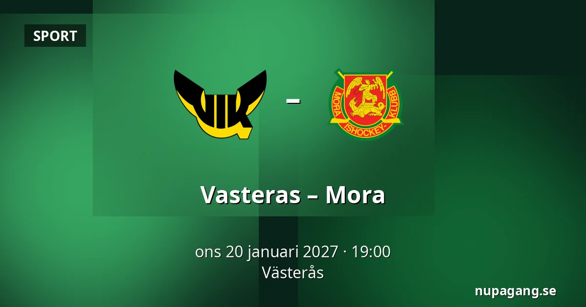 Vasteras – Mora — Västerås
