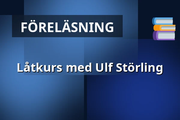 Låtkurs med Ulf Störling — Hembygdsgårdarna, Leksand