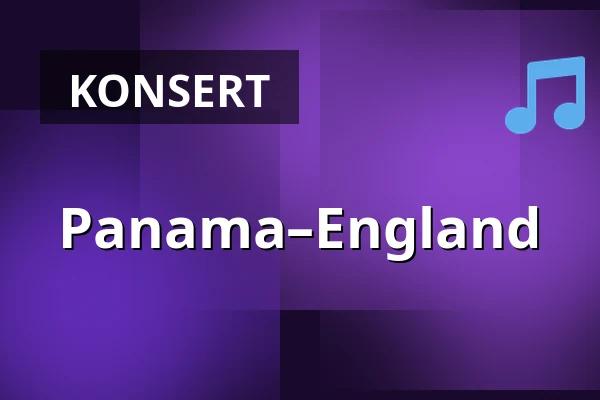 Panama–England — Olssons Bazar, Karlstad