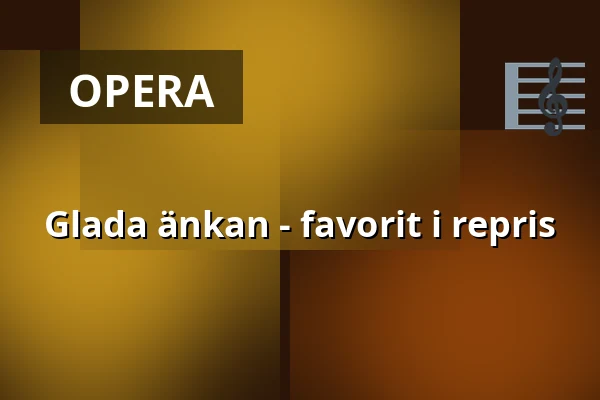 Glada änkan - favorit i repris — Kino 1, Lund