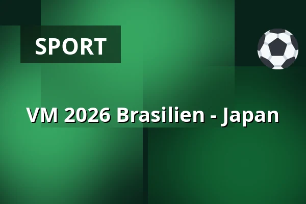 VM 2026 Brasilien - Japan — Big Stage (Jacy'z), Göteborg