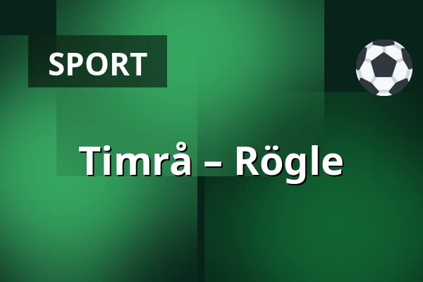 Timrå – Rögle — Timrå
