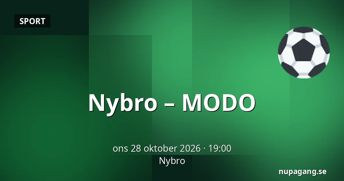 Nybro – MODO — Nybro