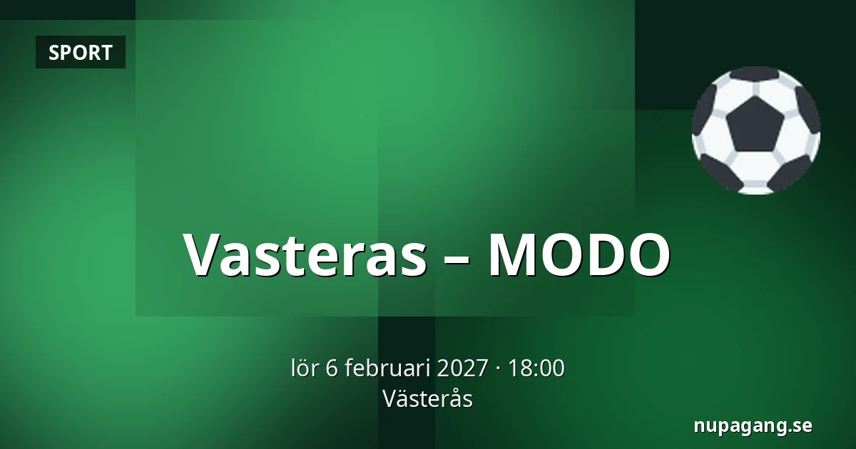 Vasteras – MODO — Västerås