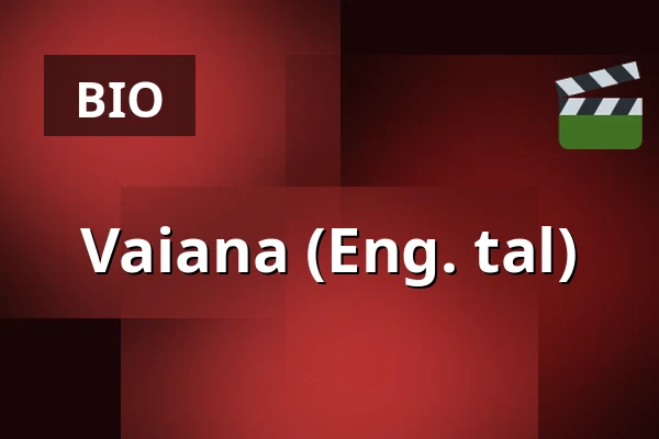 Vaiana (Eng. tal) — Salong Lillan - Garvaren Bio, Ljungby