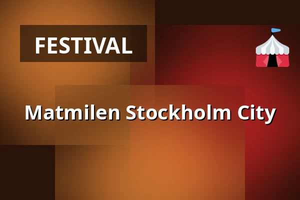 Matmilen Stockholm City — Stockholm