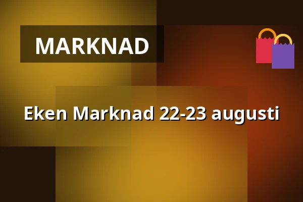 Eken Marknad 22-23 augusti — Fållan, Stockholm