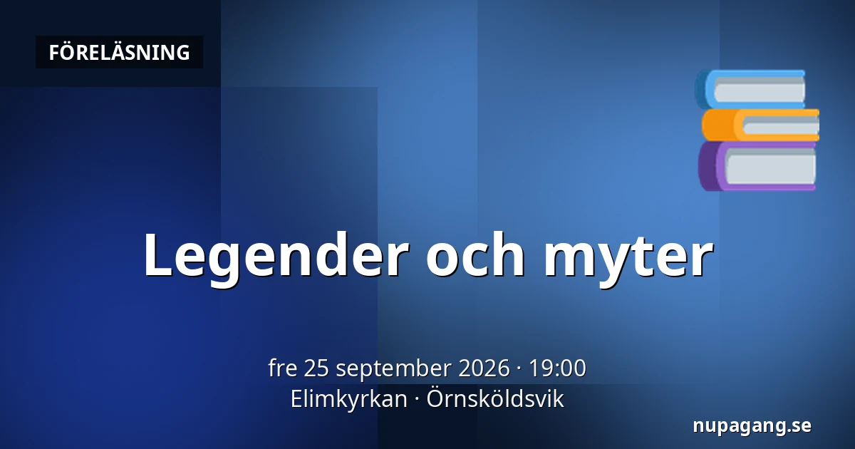 Legender och myter — Elimkyrkan, Örnsköldsvik