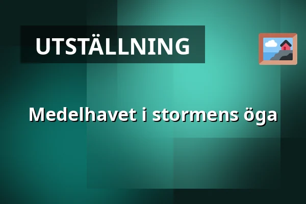 Medelhavet i stormens öga — Medelhavsmuseet, Stockholm