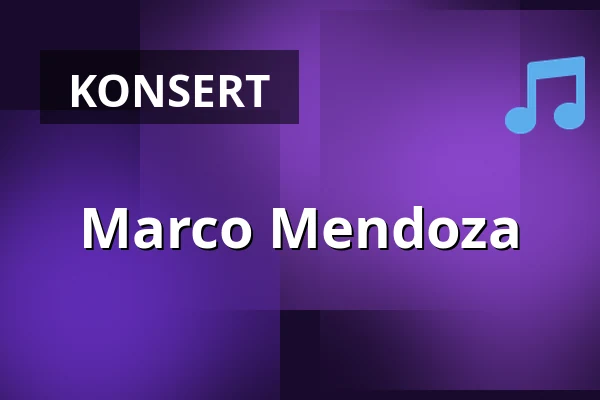 Marco Mendoza — Blackbird, Uppsala