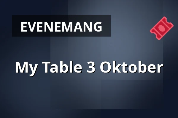 My Table 3 Oktober — Matstudion på Terrassen, Karlstad
