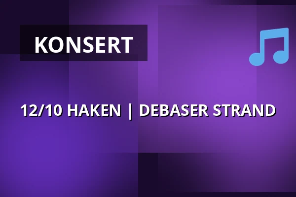 12/10 HAKEN | DEBASER STRAND — Debaser Hornstulls Strand, Stockholm