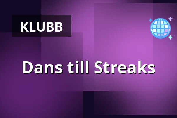 Dans till Streaks — Regnbågen, Örebro