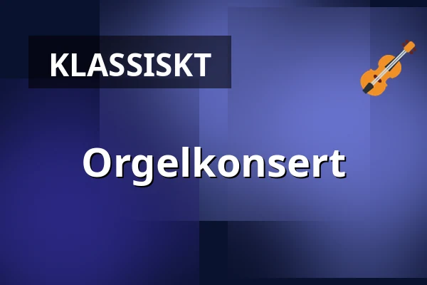 Orgelkonsert — Själevads kyrka, Själevad